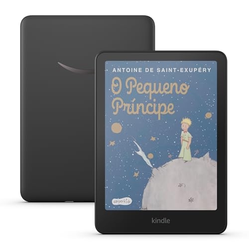 Apresentamos o Kindle Colorsoft (16 GB) - Com tela colorida e temperatura de luz ajustável... Apresentamos o Kindle Colorsoft (16 GB) - Com tela colorida e temperatura de luz ajustável...