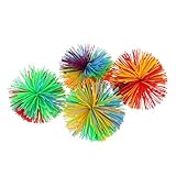 Jouets idéaux : ces balles pour jouer, favorisant le travail d'équipe et les compétences sociales lors d'activités de groupe, balles filandreuses de singe, balles anti-stress
