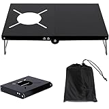YOLER 遮熱テーブル 遮熱板 シングルバーナー用 テーブル SOTO ST310 ST-330 ST340 軽量 折り畳み コンパクト アルミ製 ガスコンロ用 7日以内に配達