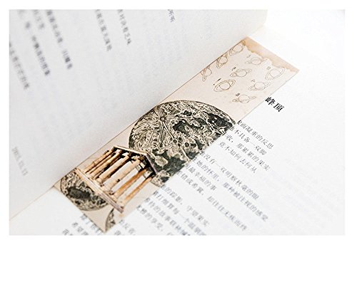 Segnalibri stile vintage per donna uomo, famoso