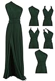 Edaydress Long Maxi Dresses to Wear to a Wedding Wrap Muti Ways Covertible Infinity Dress Slit Bridesmaid Dresses