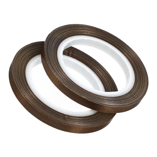 PRETYZOOM 2 Rolls Heat Resistant Tape Sealer Household Vacuum Thermal Heavy Tapes Sealing Tape Insulation Tape Coffee Cloth