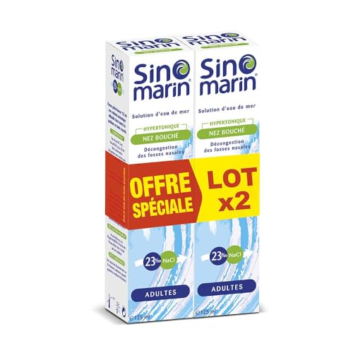 Sinomarin - Solución de agua de mar para adultos (2 x 125 ml)