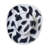 Pinza para el pelo pequeña con temática de vaquera para bodas, fiestas, uso diario, cómodas pinzas para el pelo para mujer, suministros de disfraces, sombreros de vaquero