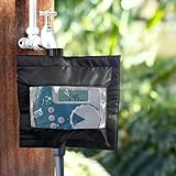 Copertura per timer per irrigazione tubo, in tessuto Oxford, protezione con finestra frontale trasparente, pannello di controllo per dispositivo di irrigazione esterno