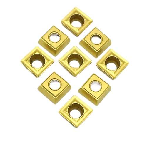 10 puntas carburo SPMG060204 para torno metal miniatura 1