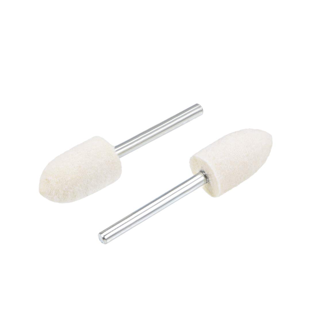 Wool Felt Buffing Bits - 24 Pack -3 Wool Felt Buffing Bits - 24 Pack -3