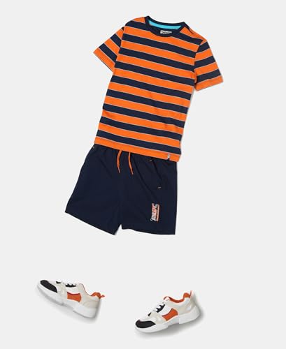 Image of Jockey AB12 Boys Super Combed Cotton Rich Graphic Printed Shorts (Colors & Prints May Vary)