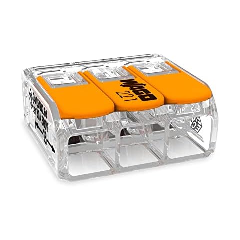 25 Wago 221-413 3 Way Connectors Cover