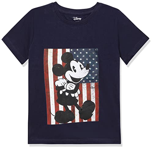 Image of Mickey Mouse Family by Wear Your Mind Boy's Regular Fit T-Shirt