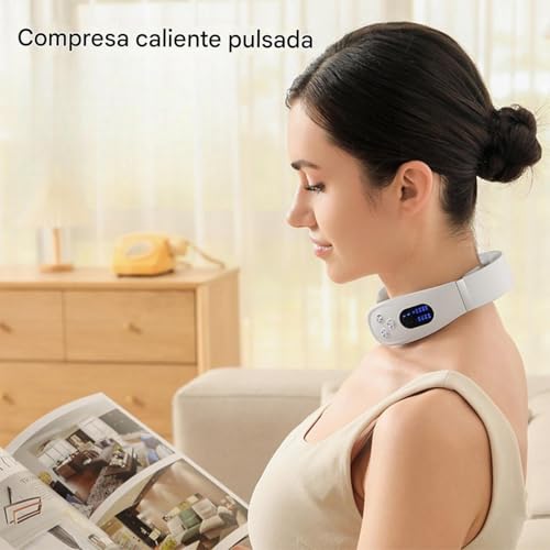 Masajeador de cuello ergonómico contra el dolor cervical en viajes de largas horas 3