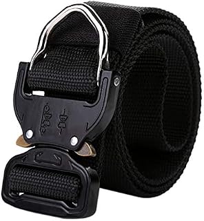 Fine Tactical Belt, Tactical Heavy Duty Waist Belt for Men, Quick-Release Military Style