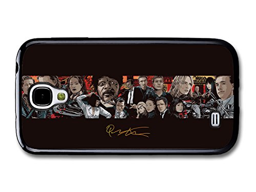 Quentin Tarantino Movie Collage Illustration Pulp Fiction Kill Bill Inglorious Basterds case for Samsung Galaxy S4