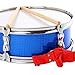 13inch Snare Drum with Carrying Strap Music Drums for Young Musicians Beginner Portable Percussion Instrument- Blue