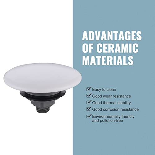 iVIGA Universal Sink Plug Drain Stopper Fitting with Overflow - Image 3