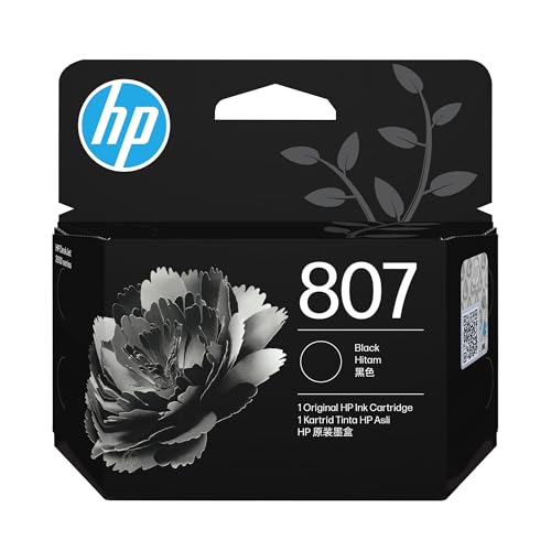 Image of HP 807 Black Original Ink Cartridge