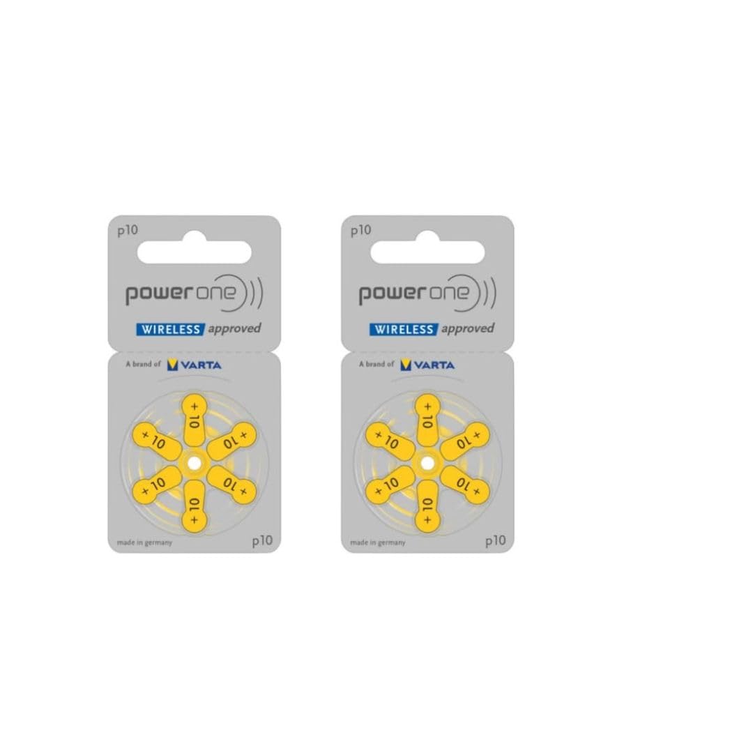 VARTA Power One P10 Mercury Free Hearing Aid Battery One Pack (6Pc) (2) (B0D9661VTZ) Amazon Price History, Amazon Price Tracker