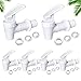 SUPRBIRD 6 Pcs Rubinetto Dispenser,Acqua Rubinetto,Beverage Dispenser Replacement Spigot,Imbottigliamento Tappo Di Ricambio Per Birra Fatta In Casa Vino