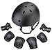 Dostar Kids Youth Adjustable 7Pcs Sports Protective Gear Set Safety Pad Safeguard (Helmet Knee Elbow Wrist) Roller Bicycle BMX Bike Skateboard Hoverboard and Other Extreme Sports Activities