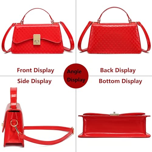 Image of Mini Crossbody Bag for Women, Cute Mini Purse, Ladies Small Top Handle Satchel, Trendy Daily Clutch Purse