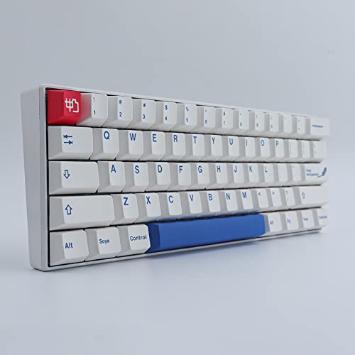 Terukir Wunzkii PBT キーキャップ 136キー Cherry Profile DYE-Sub キーキャップ 豆乳キーキャップ 61/64/84/87/96/98/104/108 Cherry Gateron MX スイッチ メカニカルキーボード用