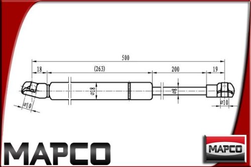 MAPCO Turbocompresor Turbocompresor de gases de escape compatible con OPEL Omega B Sedán V94 Omega B Caravan V94, BMW 5 Sedán E39 5 Touring E39 209589