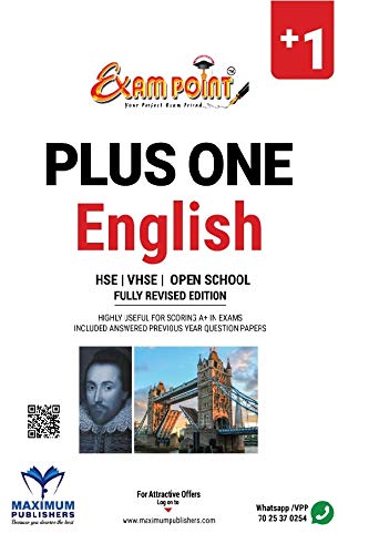 Exam Point Plus One English (Course Book & Practice Book ) [Paperback] MAXIMUM PUBLISHERS