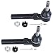 Detroit Axle - Electric Power Assisted Rack & Pinion Kit for 2004-2012 Chevy Malibu Pontiac G6 Saturn Aura Complete Electric Power Assisted Rack & Pinion Assembly 2 Outer Tie Rod Ends Replacement