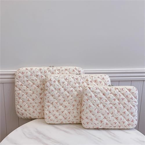 Housse ordinateur 14 pouces contre rayures et chocs à fleurs - 2