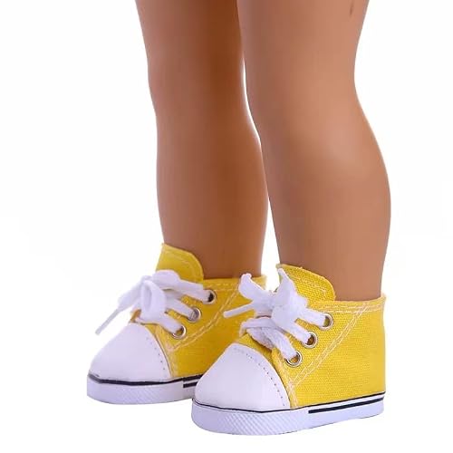 Yijing Doll Accessories,Five Pair 18 Inch America Doll's Shoes,Suitable For 18 Inch Doll,Best Gift For Girl #TOP2