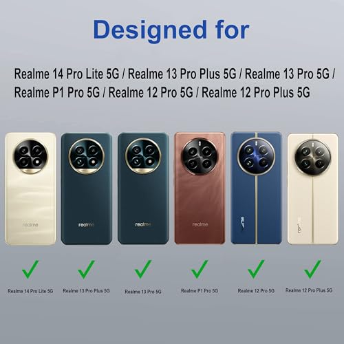 Image of Zapcase Back Case Cover for Realme 14 Pro Lite 5G | Compatible for Realme 14 Pro Lite 5G Back Cover | Case Cover with Camera Protection | (TPU + PC | Transparent)