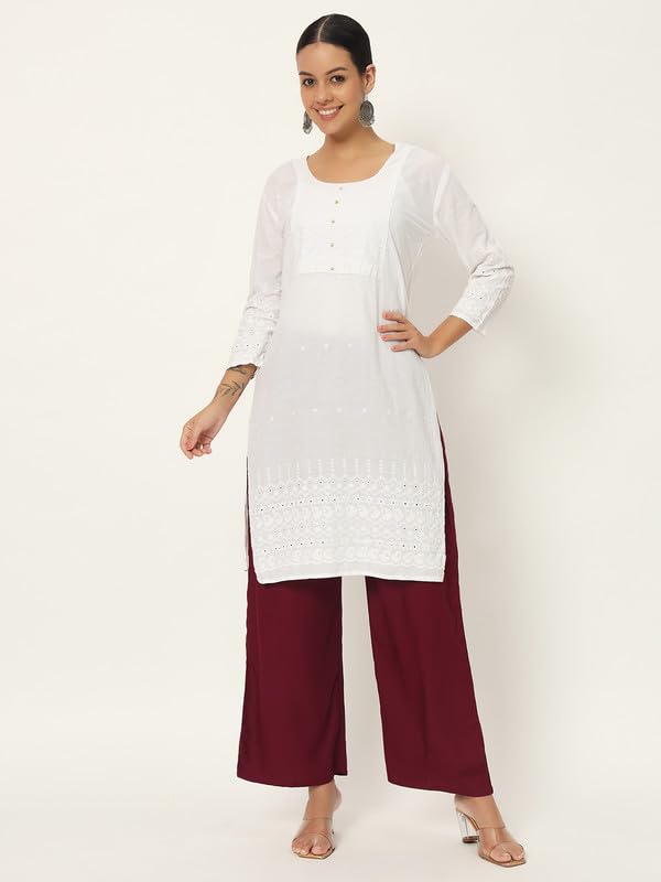 Image of Soft Colors Relaxed Fit Pocket Palazzo