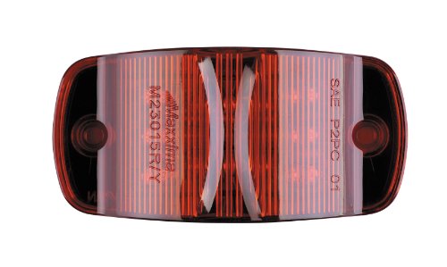 Maxxima M23015R Red 4" Combination Clearance Marker Light