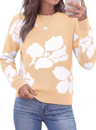 Womens Floral Sweater - image 7