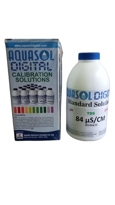 Aquasoll Conductivity Calibration Solution 84 µs/cm (500ml) (B0C2TRQ4JN) Amazon Price History, Amazon Price Tracker