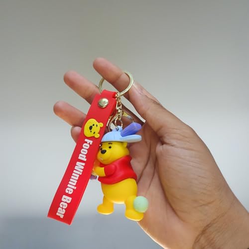 Image of OTTAVO Cute Cartoon 3D Silicone High -Quality PVC Material Keychain, Suitable for Boys and Girls - Pack of 1.