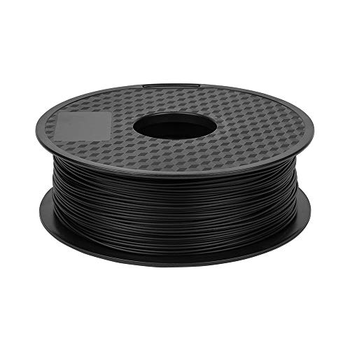 Comgrow Impresora 3D PLA Filamento 1KG 1.75MM (Negro)