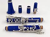 Este clarinete tiene un sonido rico, un sonido tranquilo y agradable, y una melodía confiable. Es ampliamente utilizado por los estudiantes en escuelas de música, orquestas y bandas. Excelente rendimiento musical de Timbre, sin paralelo, diseñado para principiantes o aprendices intermedios.