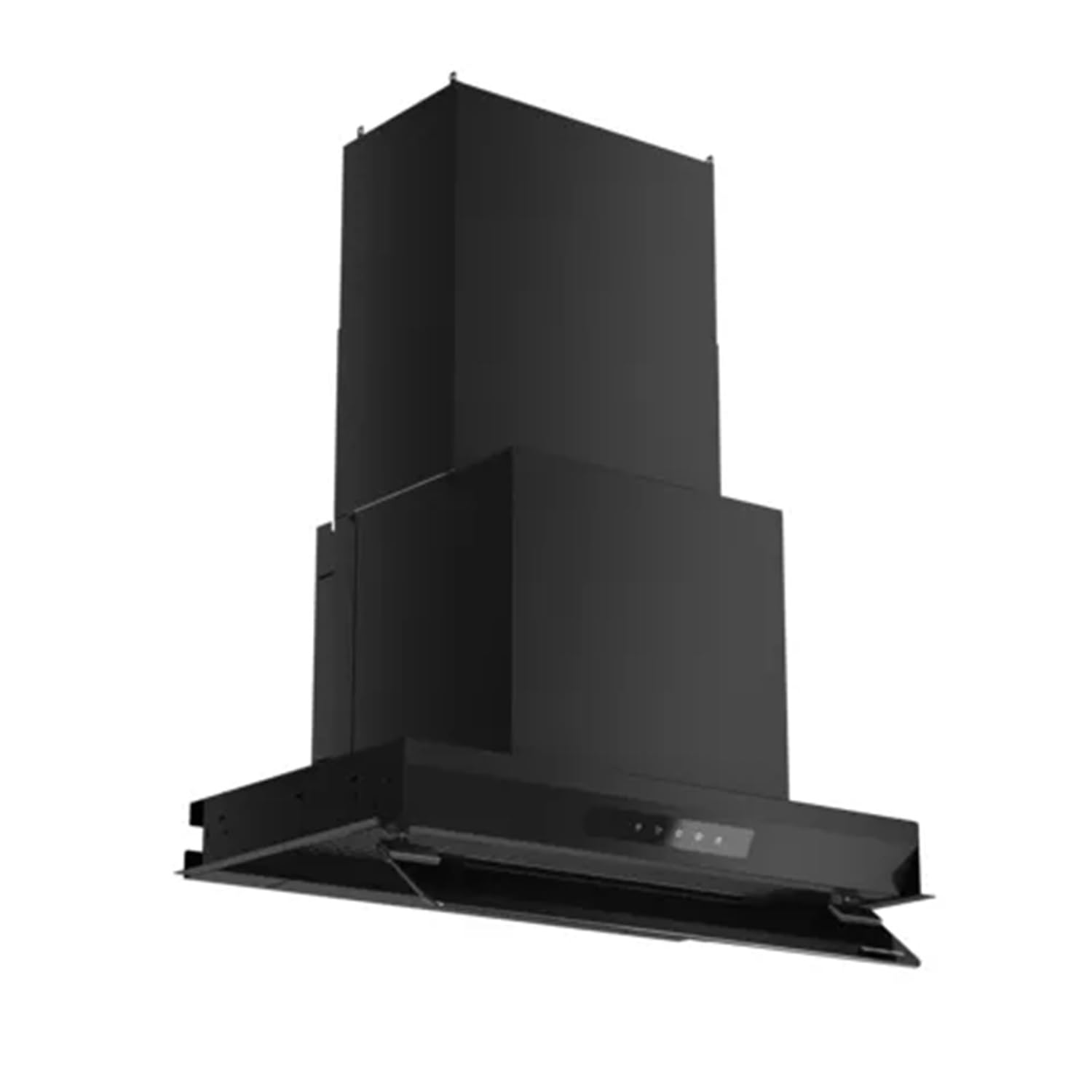 3129 Inside 3 - Cappa cucina 60 cm, aspirante, parete, colore nero, Classe energetica A