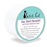 Sofisti-Cat Scratch Deterrent Tape - Clear Double-Sided Cat Anti Scratch Training Tape (3