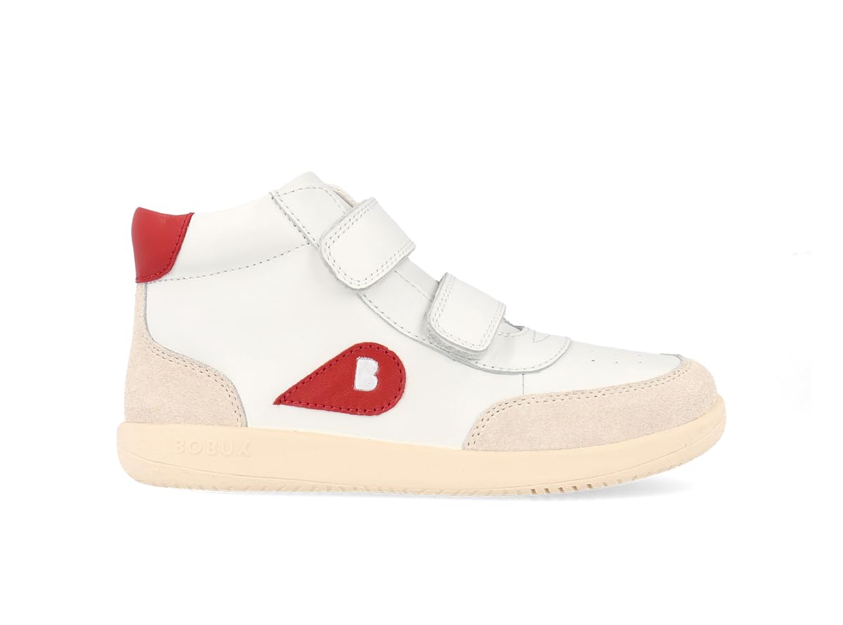 Bobux Kid+ Champ High - Esperti Walker - Stivali in pelle con doppia striscia autoaderente