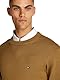 Tommy Hilfiger Herren Pullover Chunky Cotton Crew Neck Strickpullover, Braun (Country Brown), S