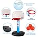 AOKESI Toddler Basketball Hoop Indoor for Age 1-3, Adjustable Mini Basketball Hoop, Kids Basketball Goal Outdoor Sport Poolside Game Birthday Christmas Toys Gifts for Baby Boys Girls 2 3 4 5