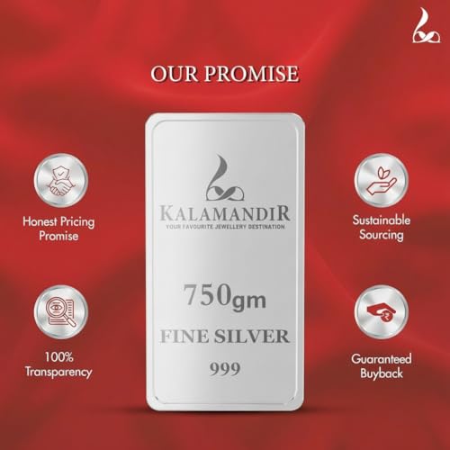 Image of 999 Purity Silver Bar Laxmi | A Timeless Investment | Sealed for Safety Gift for Diwali, Wedding, Puja | BIS Hallmarked | Sealed & Tamper-Proof Packaging - Kalamandir Jewellers