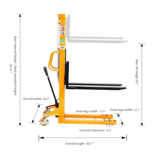 Pallet stacker machine