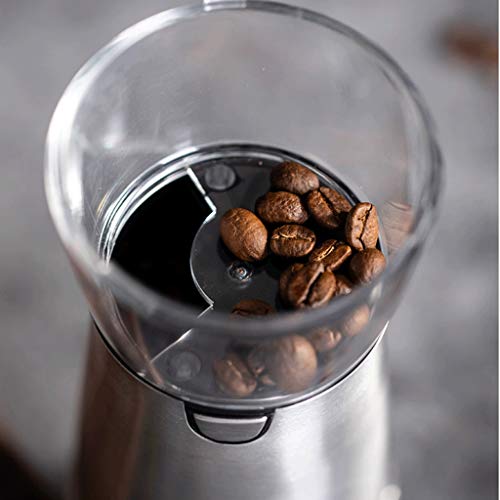 Hbao Molinillo de café eléctrico, la Hoja de Acero Inoxidable de Gran Alcance con Gran Capacidad de molienda y de Motor… - Imagen 8