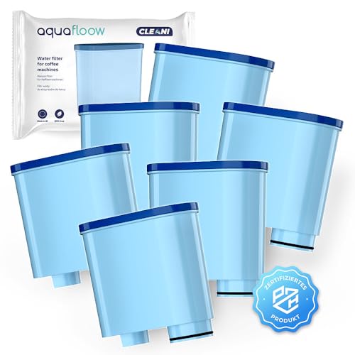 Aquafloow Lot De 4 Filtres à Eau Compatibles Delonghi DLSC002 SER3017 - Pour Machines ECAM ESAM ETAM