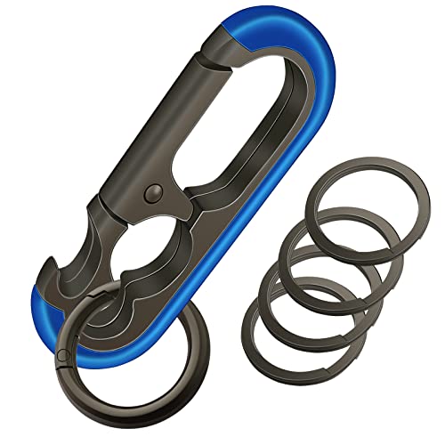 LDJZON Heavy Duty Key Chain Bottle Opener Quick Release Car