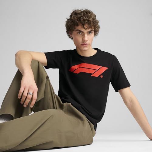 Image of Puma Men's Cotton Printed Regular Fit T-Shirt