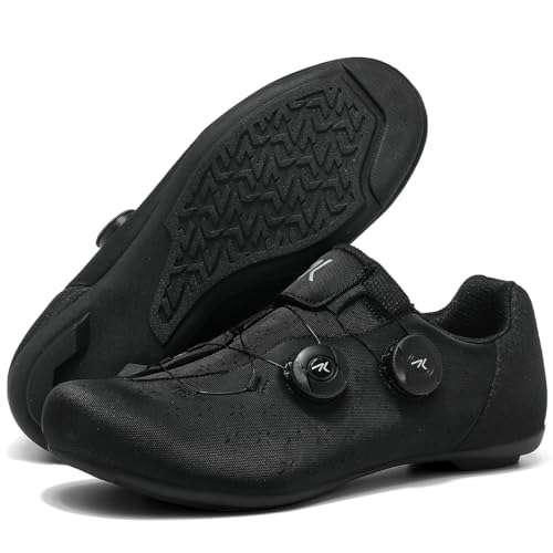 ✅PRATICHE: l'allacciatura regolabile rende le scarpe da ciclismo facilissime da indossare e da togliere. Bastano 3-5 secondi per metterle o toglierle.